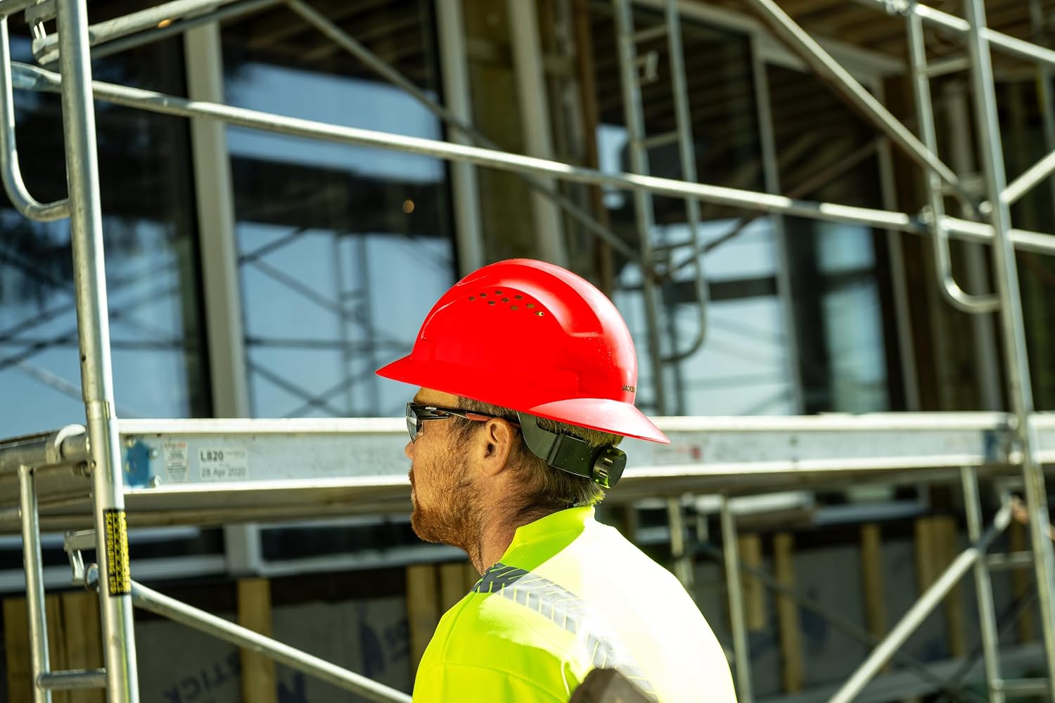 Jackson Safety Advantage Series Hard Hat - Construction Helmet with Full Brim - ANSI Z89.1 Type 1 & OSHA Compliant - (Multiple Colors & Styles)