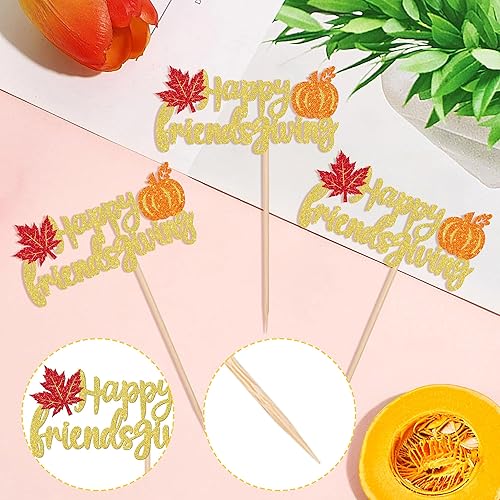 Miniatura 10 de 1 pieza de decoración de pastel de Acción de Gracias con purpurina de hojas de arce con purpurina para decoración de pasteles de Acción de Gracias