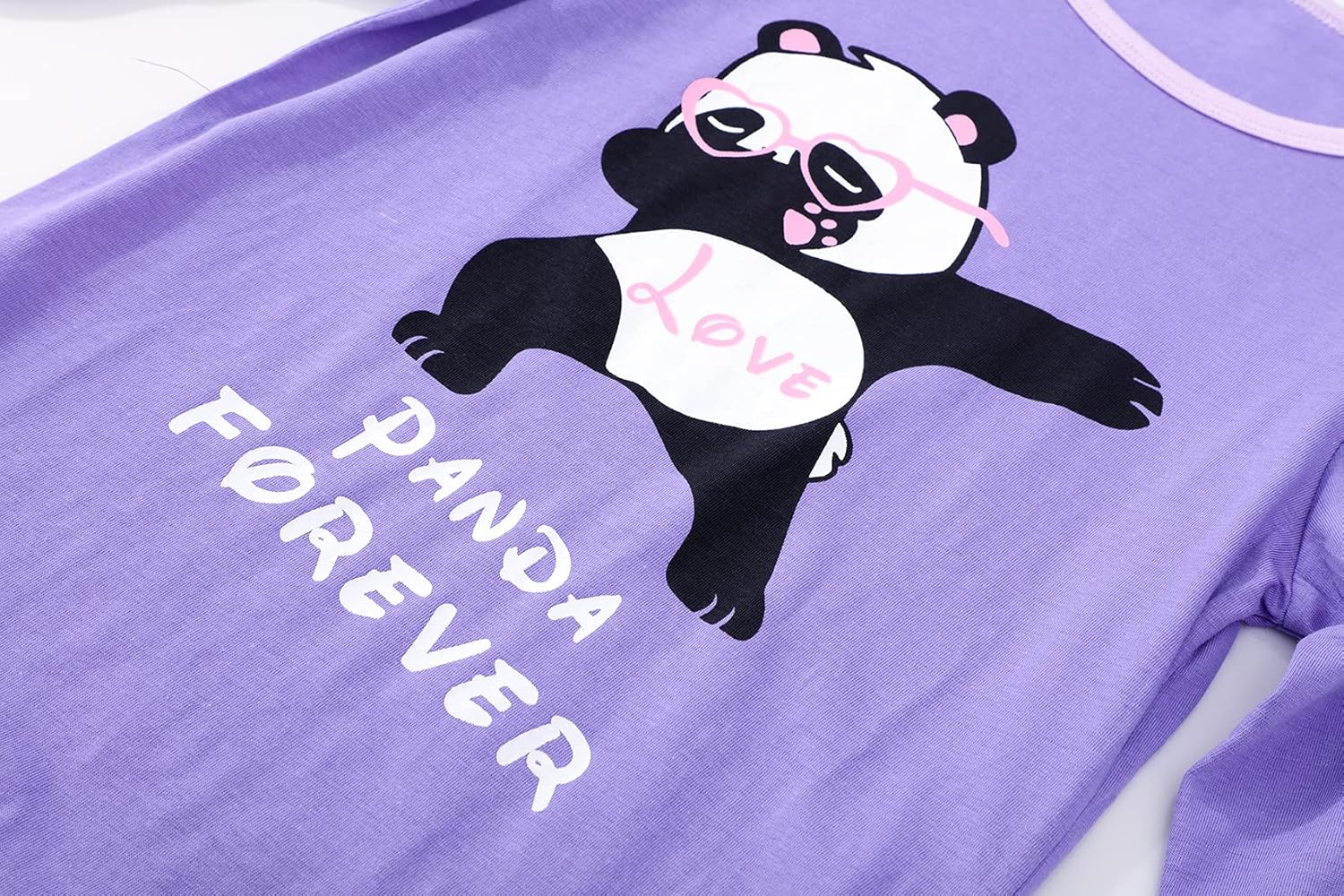 Pajamas for Girls Cute Cat Unicorn Long Sleeve and Pants PJS Set Big Kids Cotton Sleepwear Set Size 6-16 - Image 2