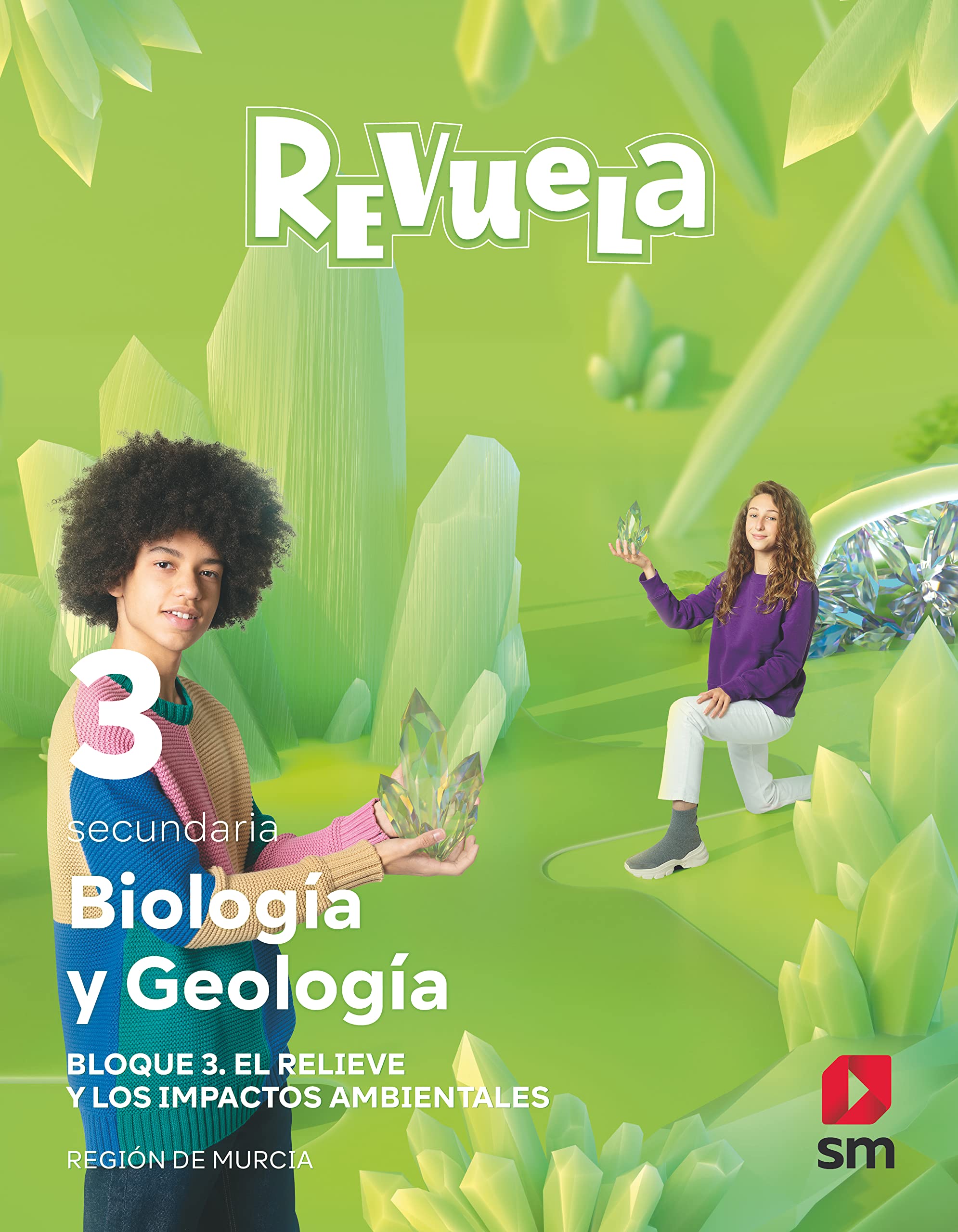 Biología y Geología. 3 Secundaria. Bloques. Revuela. Región de Murcia - 9788413927893