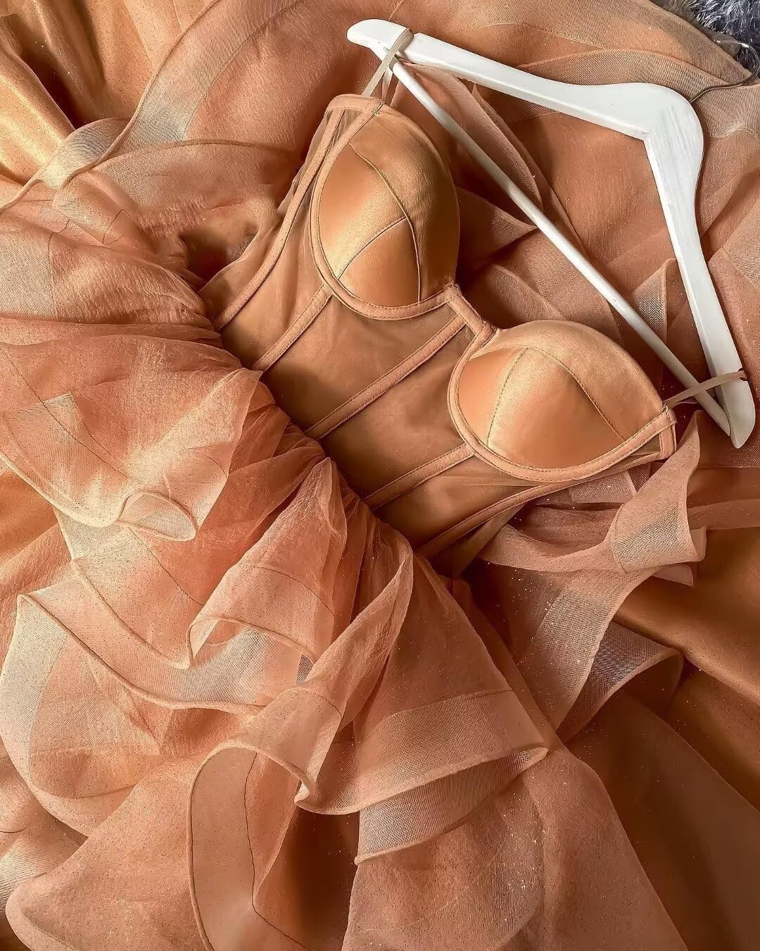 Spaghetti Cocktail Party Dress for Women High-Low Ruffled Summer Dress Long Trailing Prom Ball Gown