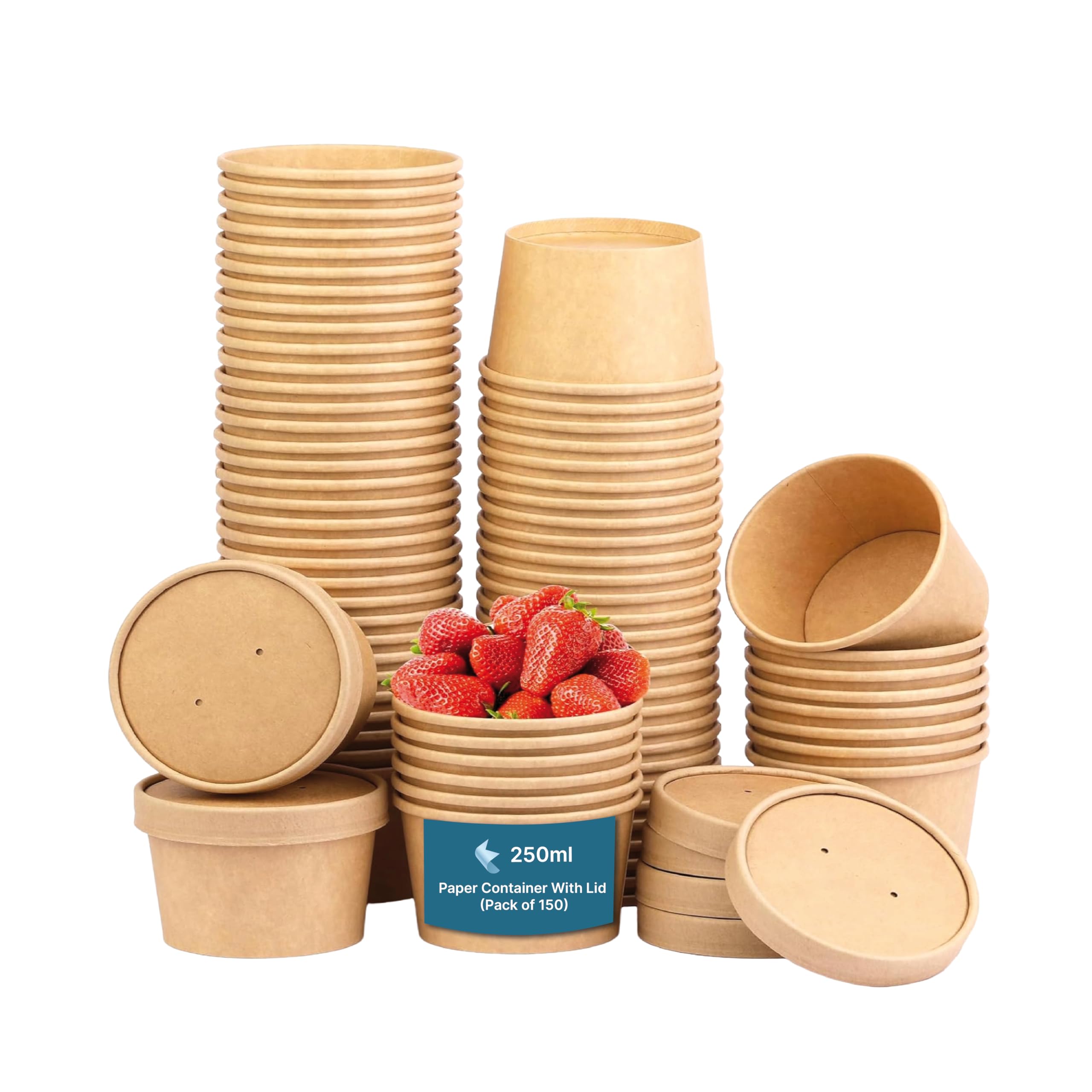 Eco-Friendly Paper Food Containers with Lids -14