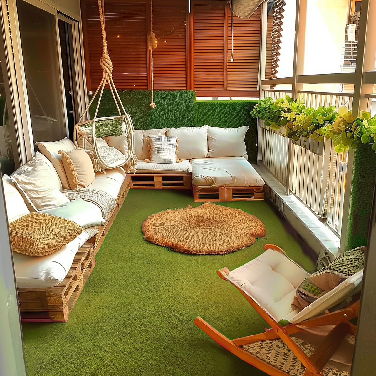 LUCATEX - Cesped artificial 2x10 metros 20mm GUIMARAS - calidad profesional - cesped artificial piscinas piscinas desmontables, cesped artificial terraza- fácil instalación - alta densidad