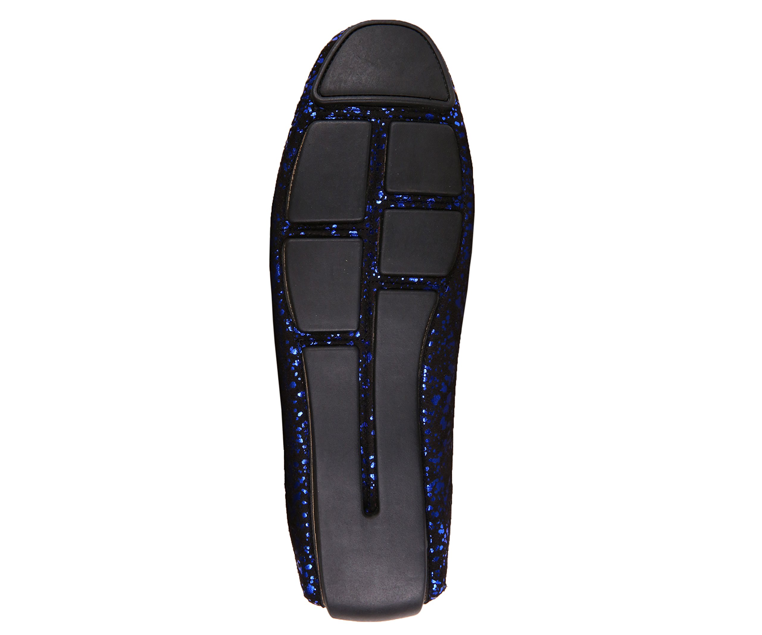 Amali Monty Metallic Splatter Driving Loafers - Slip On Moccasins for Men - Dress & Casual Shoes product thumbnail 5
