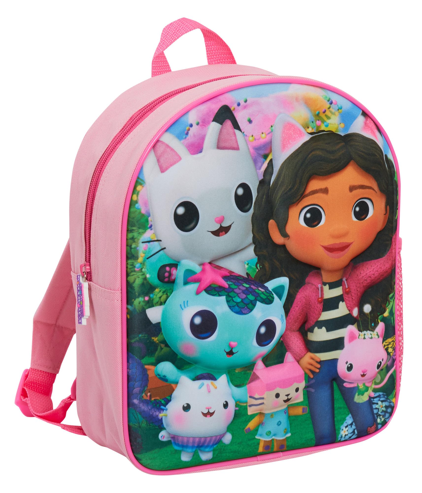 Gabby's Dollhouse Backpack for Girls School Bag Pandy Paws Nursery Rucksack Lunch Bag