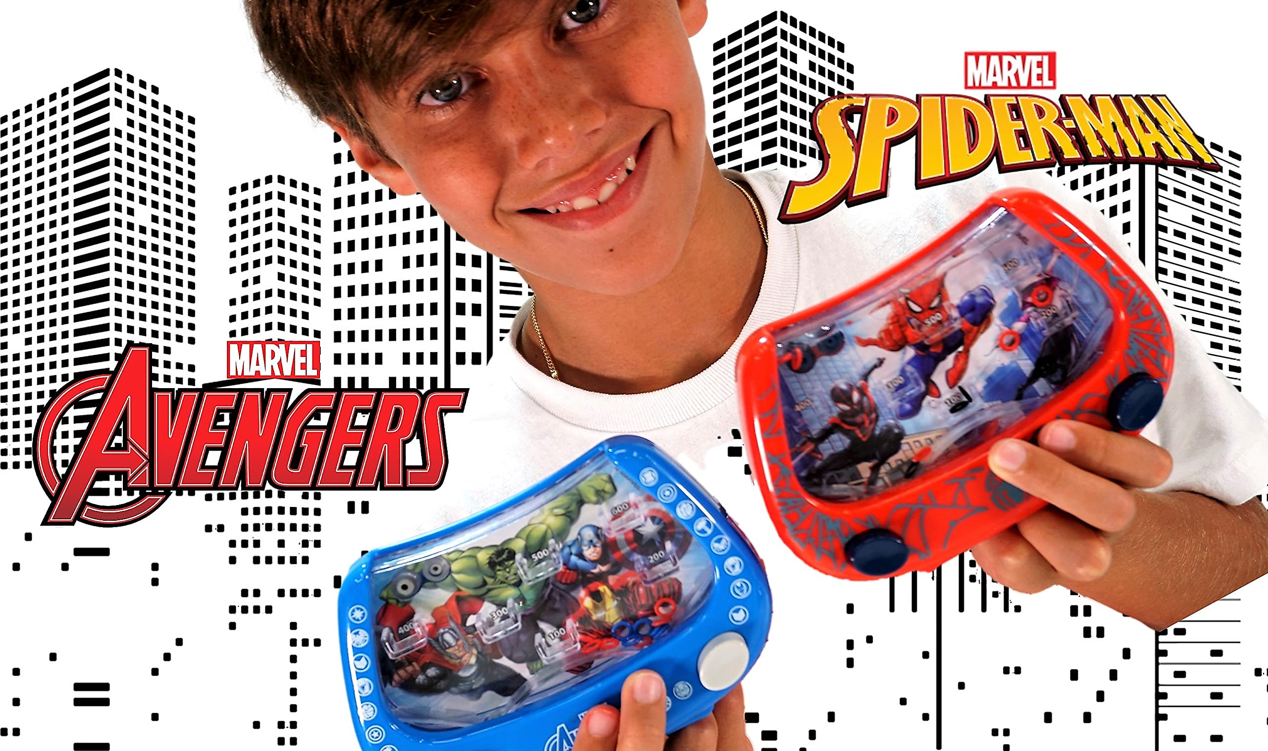 Amazon.co.jp: JA-RU マーベル アベンジャーズ & スパイダーマン