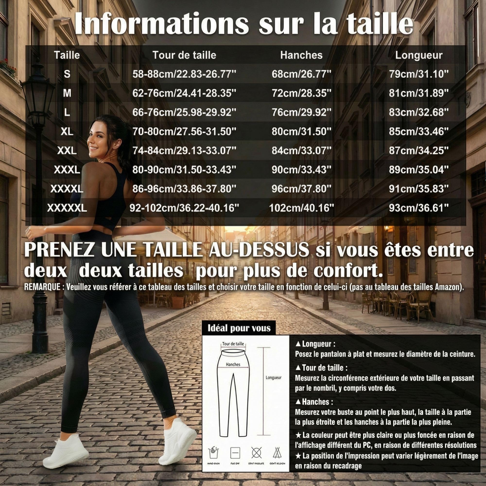 Legging 3D Anti Cellulite Femme Sport Effet Push-Up Ventre Plat Minceur Compression Yoga Fitness Drainage Lymphatique Lipoedeme Running