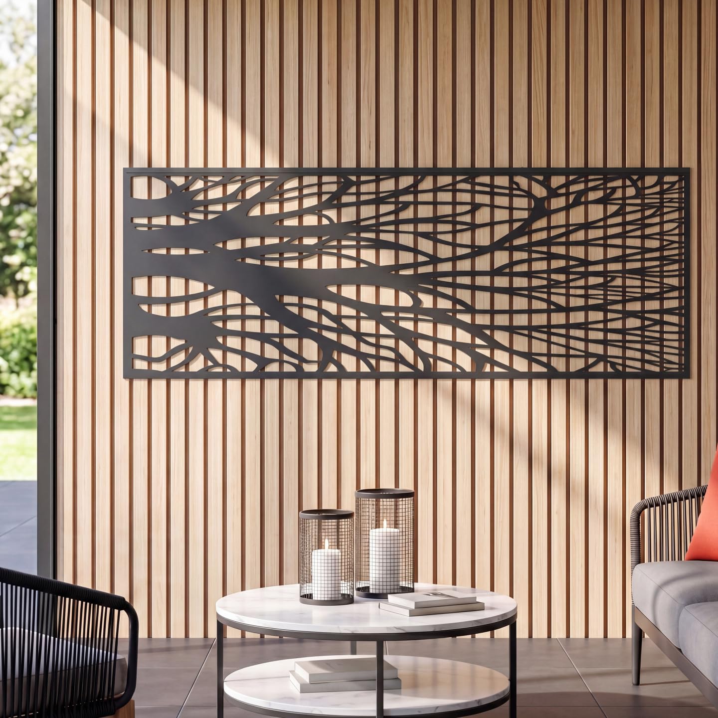 IDMarket - Dekorative Universalplatte 150 x 50 cm ERA grau