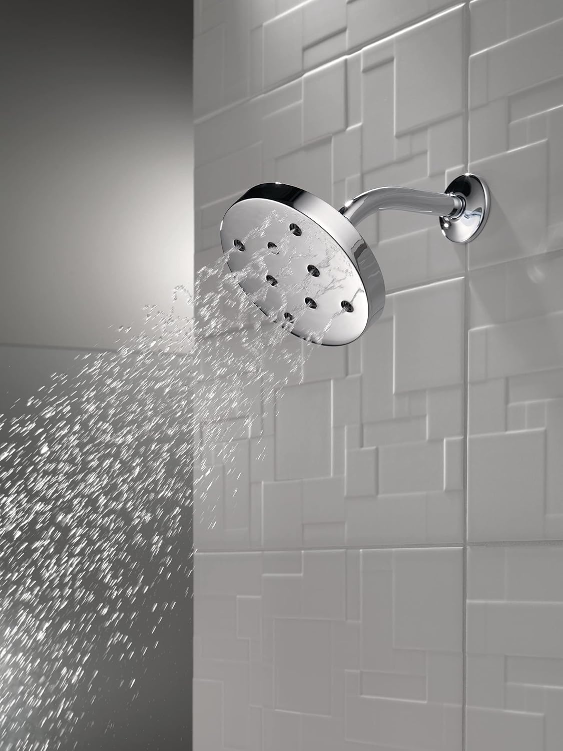 Delta FAUCET 52175-PR Universal Showering Components Showerhead, Lumicoat Chrome