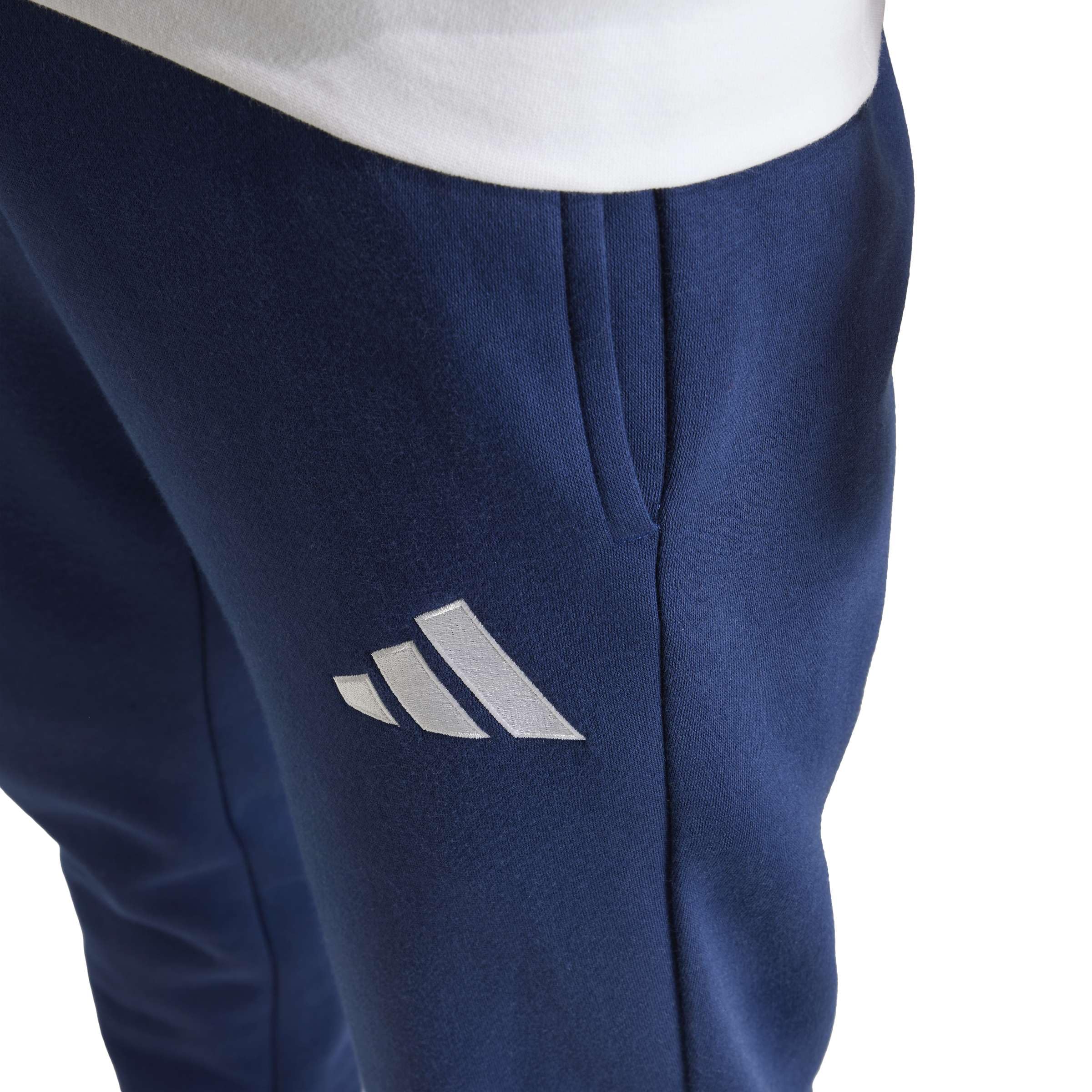 adidas Hombre Entrada26 Sweat Pants, Team Navy Blue 2/White, L