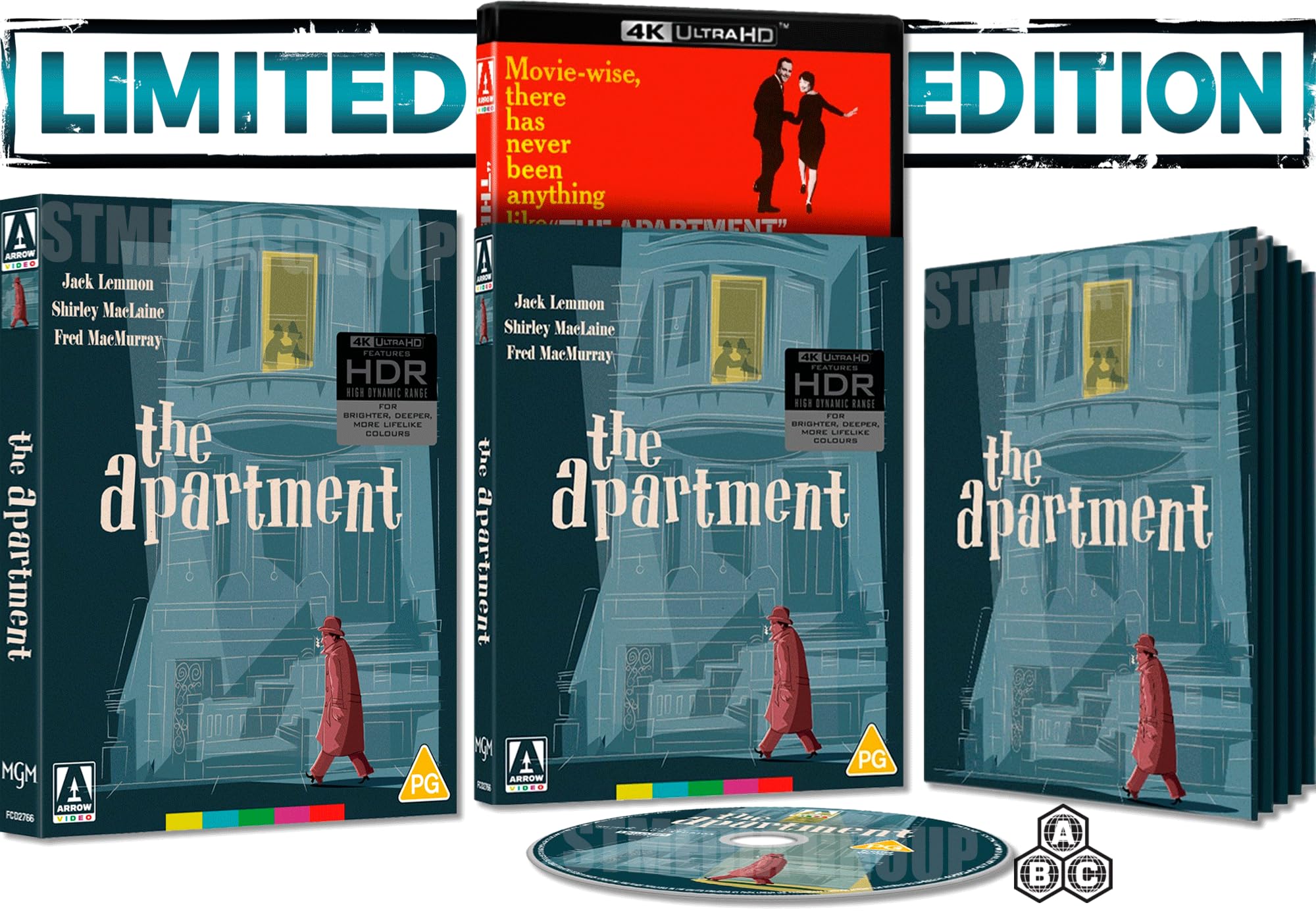 The Apartment (Limited Edition/ Reversible cover/ Booklet) [4K Ultra HD] [Region Free]