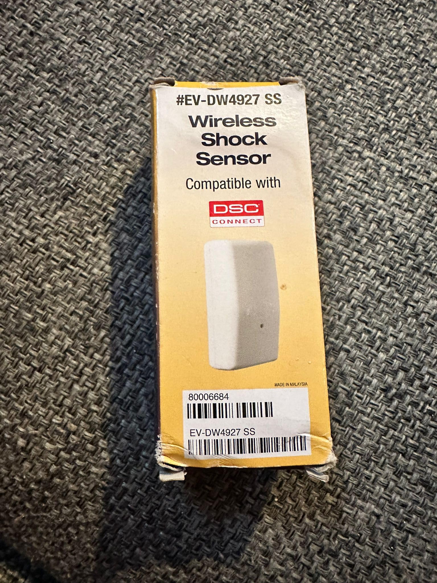 EV-DW4927SS - DSC Wireless Shock Sensor With Built-In Door/Window - Foto 9