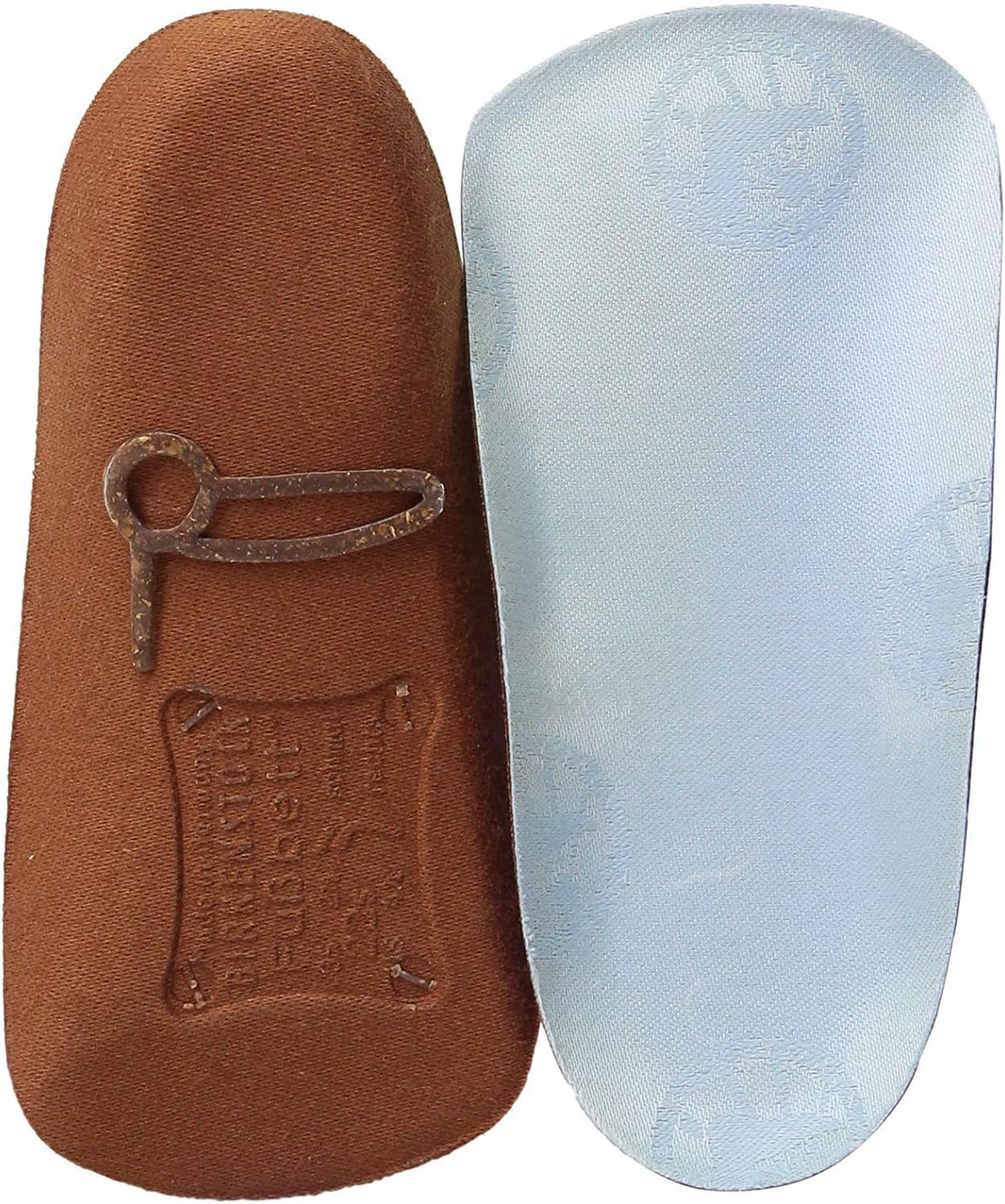Blue Footbed-Arch Support Flat