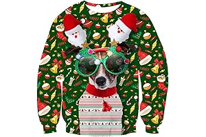 Comfortable Plus-Size Ugly Christmas Sweater for the Holidays