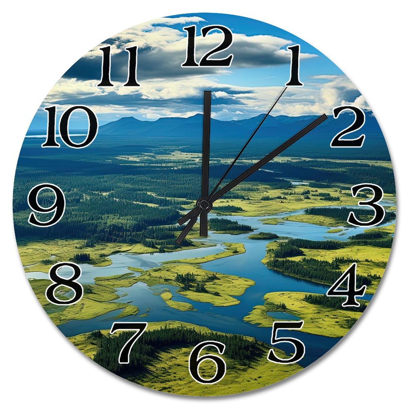 Horloge murale moderne : cadeau idéal pour ami étranger