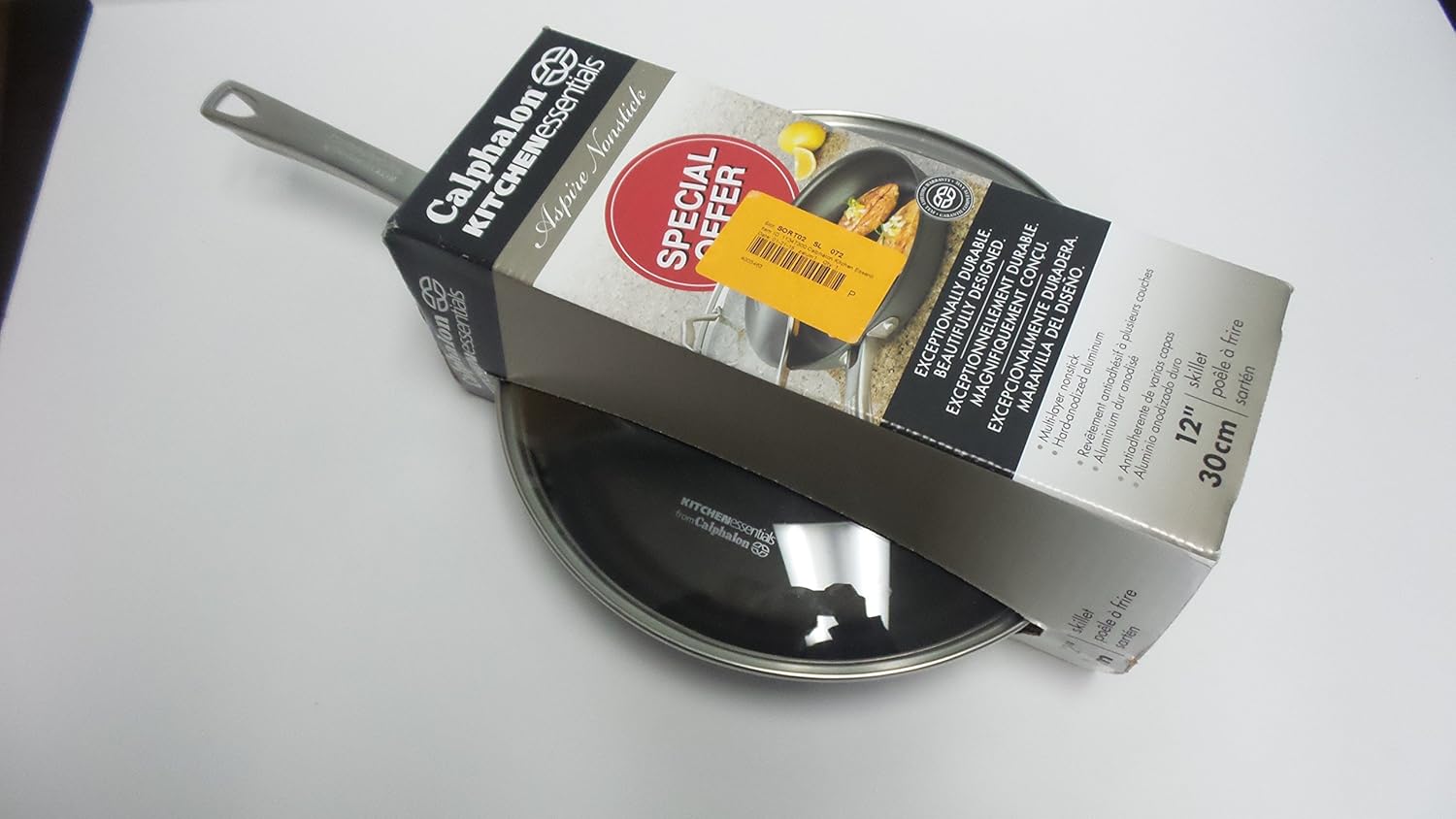 Calphalon Kitchen Essentials Aspire 12" Covered Skillet