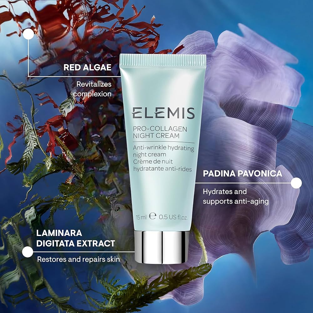 Elemis　 エレミス プロコラーゲンナイトクリーム 15mlx5 Pro-Collagen Night Cream Moisturizer| ELEMIS US
