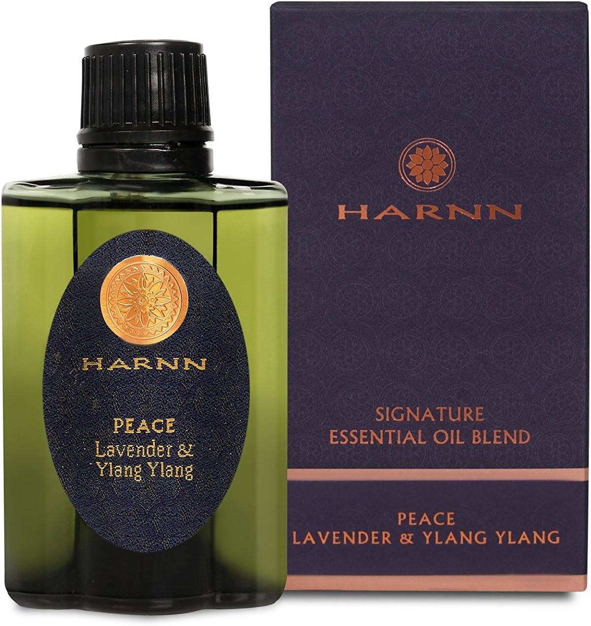 Signature Essential Oil Blend (Peace - Lavender & YLANG YLANG), 1.18 fl. oz, Lavender, Rosemary Leaf and Ylang Ylang Flower