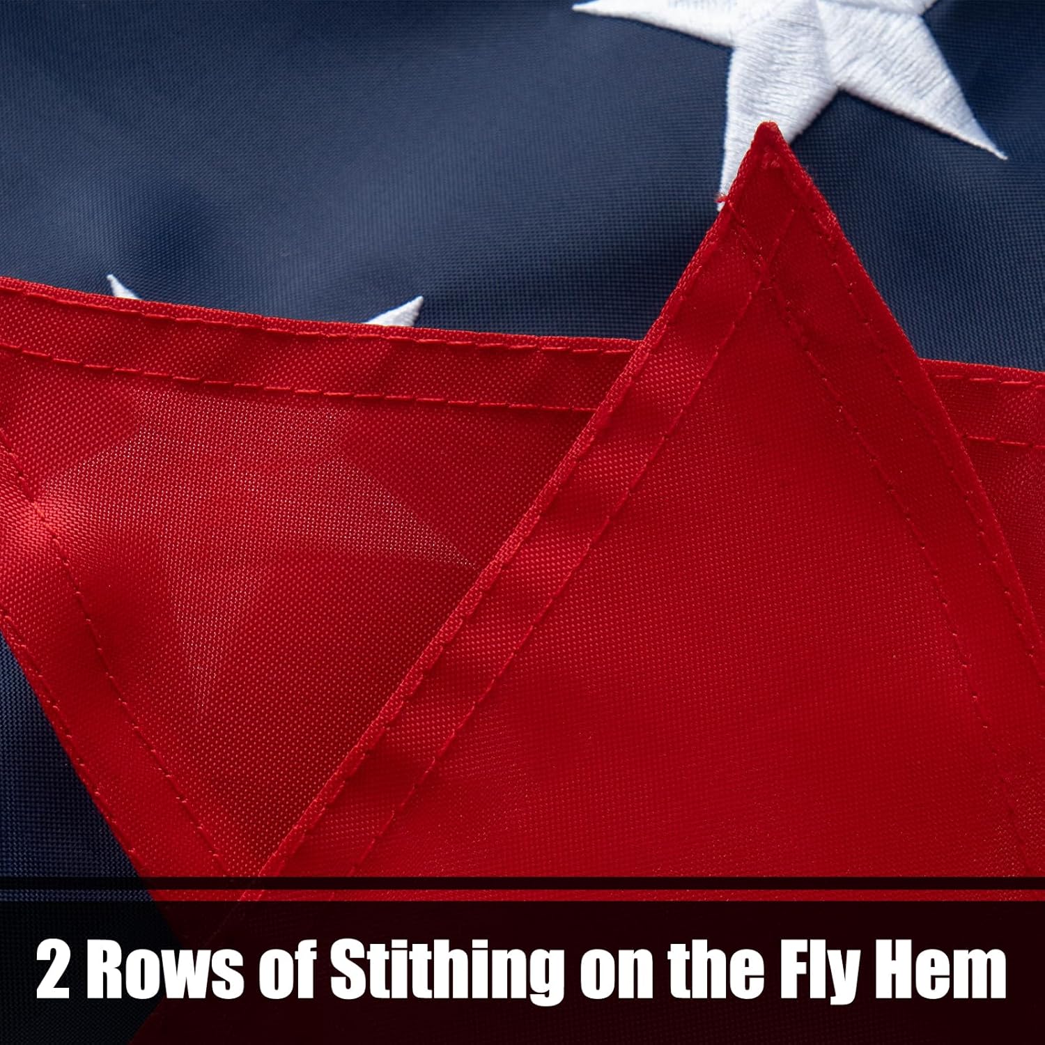 TOPFLAGS Ohio Flag 5x8 Outdoor OH Flag Double Sided Embroidered Longest Lasting Heavy Duty Polyester Stronger Brass Grommets 2 Stitched Hemming Perfect for Outside