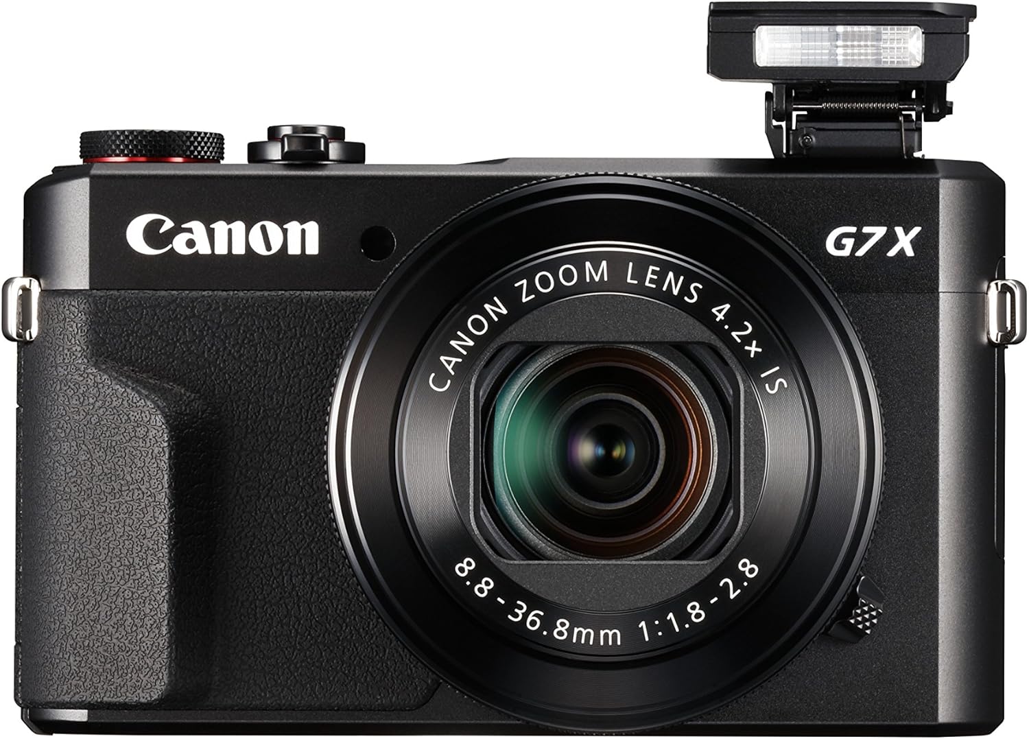 canon powershot digital camera g7 x mark ii with wi fi nfc lcd screen and 1 inch sensor black 100 1066c001