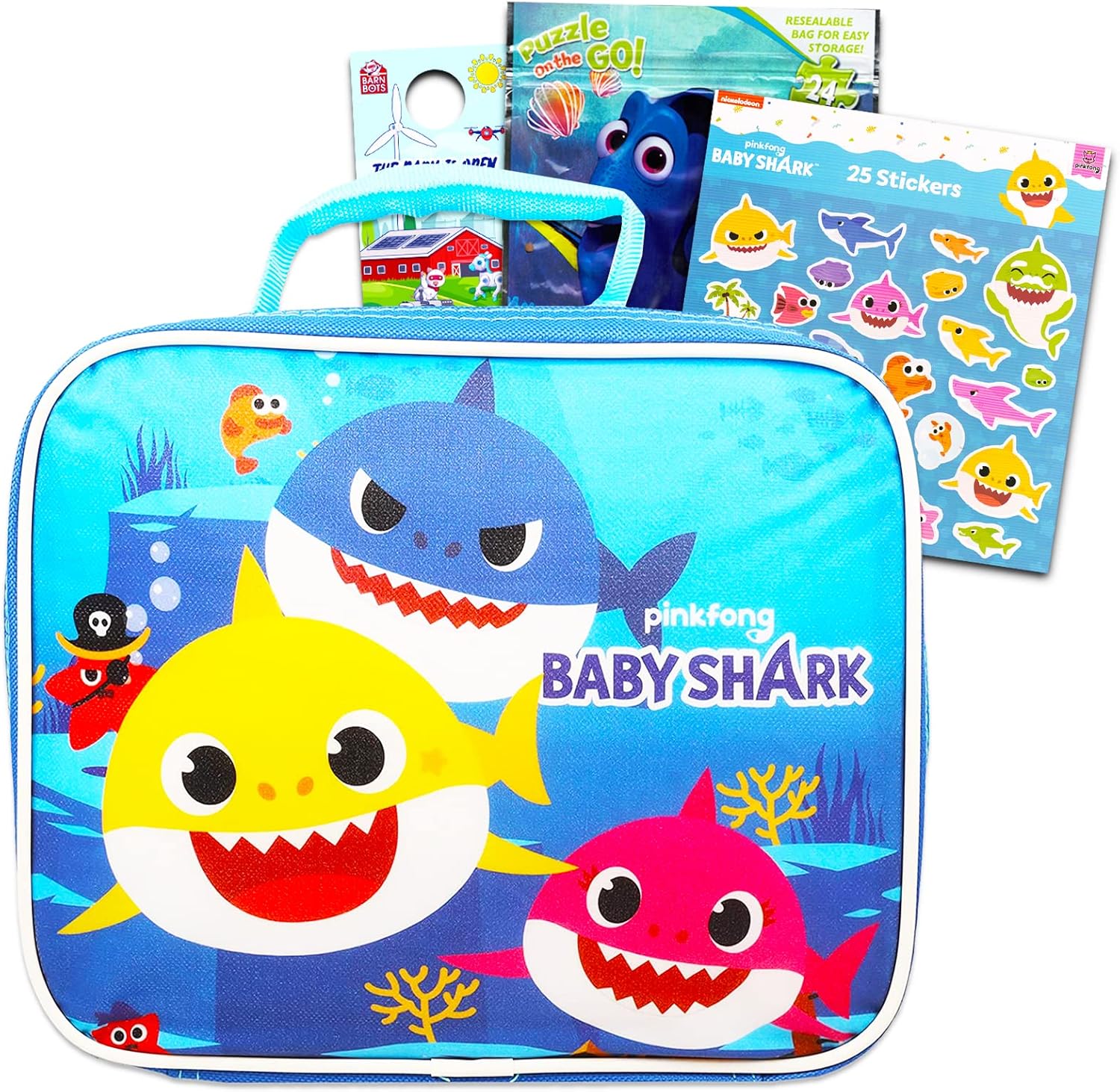 Baby Shark Lunch Box for Toddlers Baby Shark Insulated Lunch Bag for