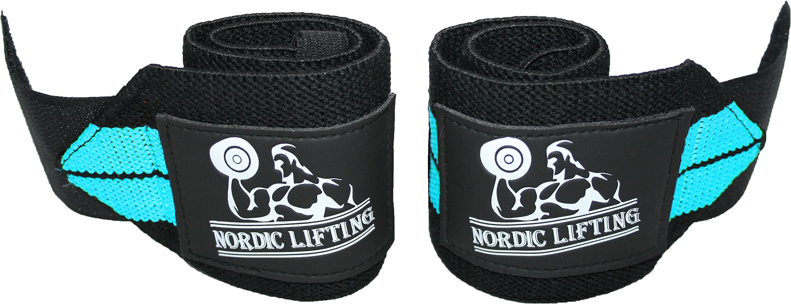 Fasce Da Polso Nordic Lifting 35cm - Per Sollevamento Pesi, Powerlifting, Supporto Unisex - Foto 6