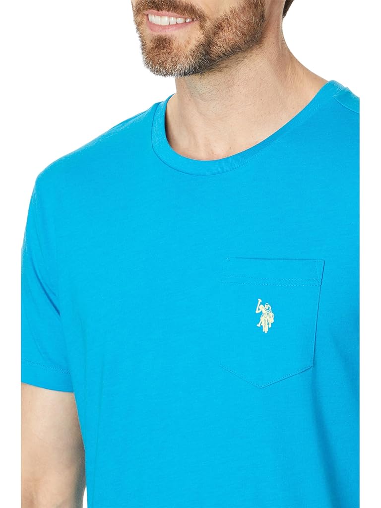 U.S. POLO ASSN. Solid Crew Neck Pocket T-Shirt