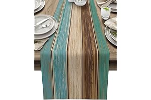 Elegant Cotton Linen Table Runner: Enhance Your Dining Ambiance