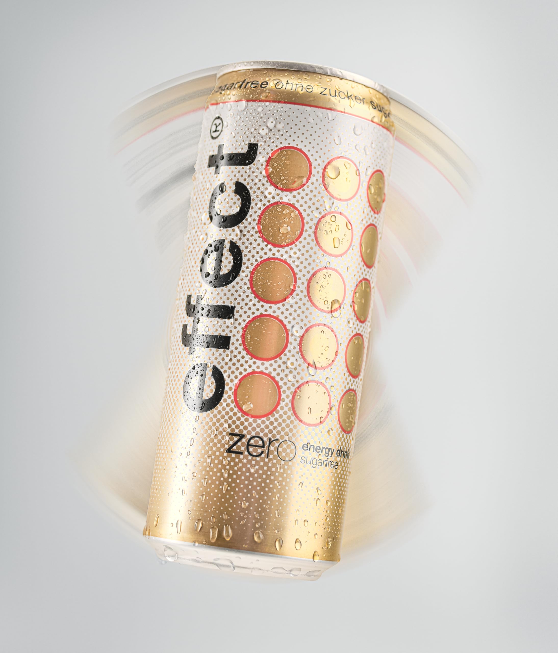 effect Energy Drink ZERO SUGAR – Tray mit 24 x 330 ml Energy Dosen Einweg, Koffeinhaltiges Erfrischungsgetränk ohne Zucker mit B-Vitaminen – einzigartig & erfrischender Geschmack, vegan
