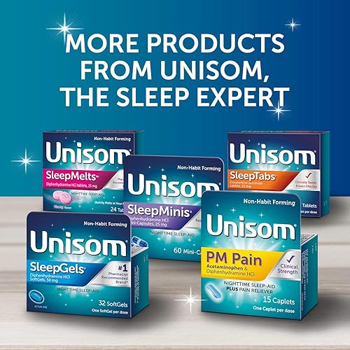 Miniatura 6 de Unisom Simple Slumbers - Gomitas de ayuda para conciliar el sueño sin medicamentos melatonina 5mg miel y limón