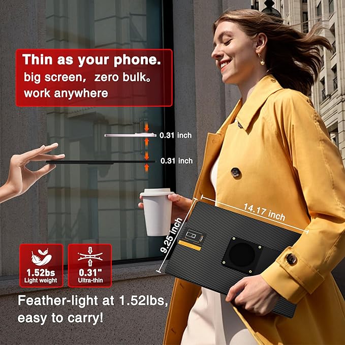 Monitor Extensor Portátil 16.1 1200P FHD IPS miniatura 7