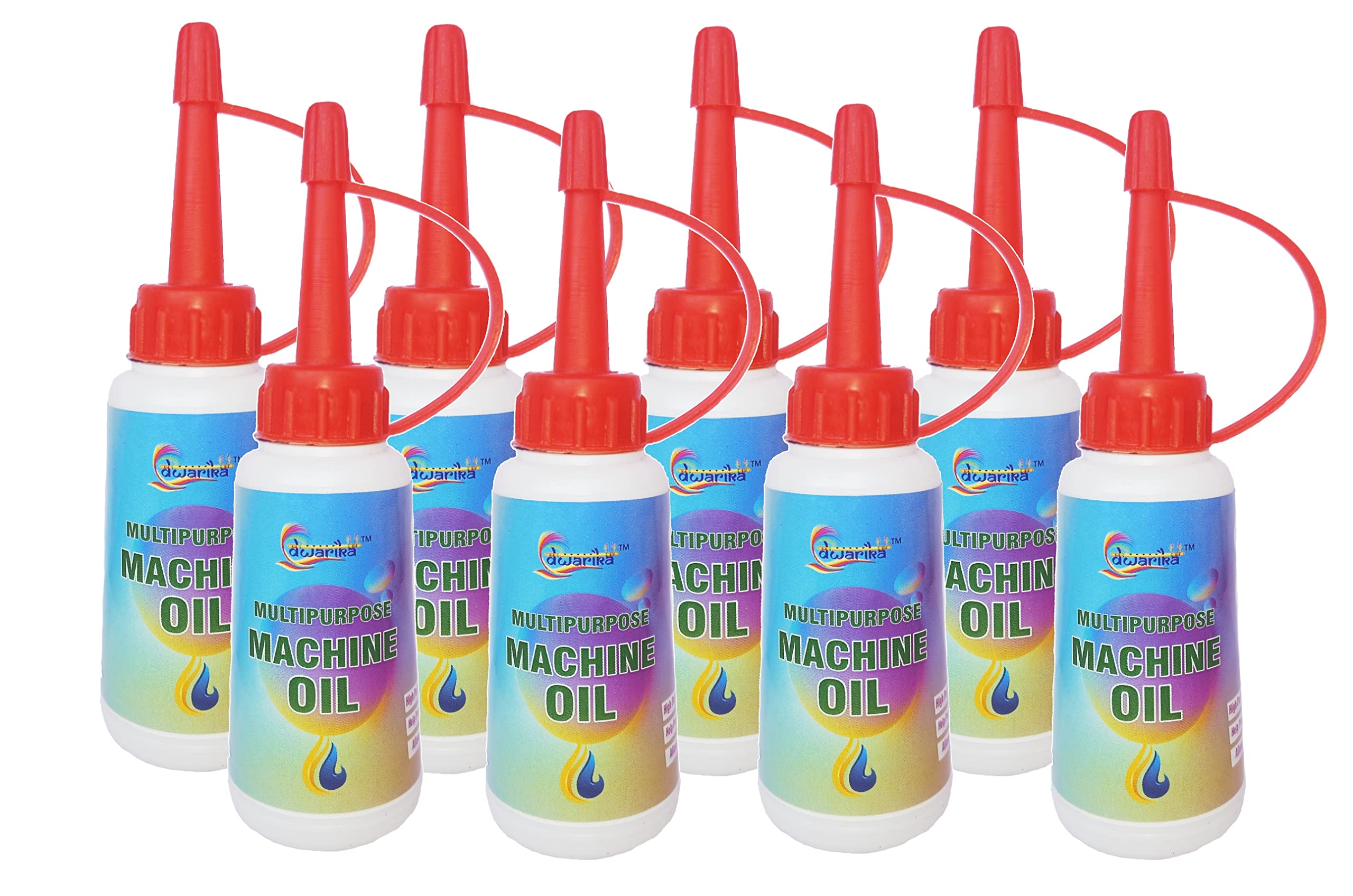 Dwarika, Sewing and Multipurpose Machine Oil (35 ml) Door Hinges | Beard Trimmer | Cycle Chain | Singer Usha Sapna Merit Brother Rajesh Lubrication Machine Oil (8)