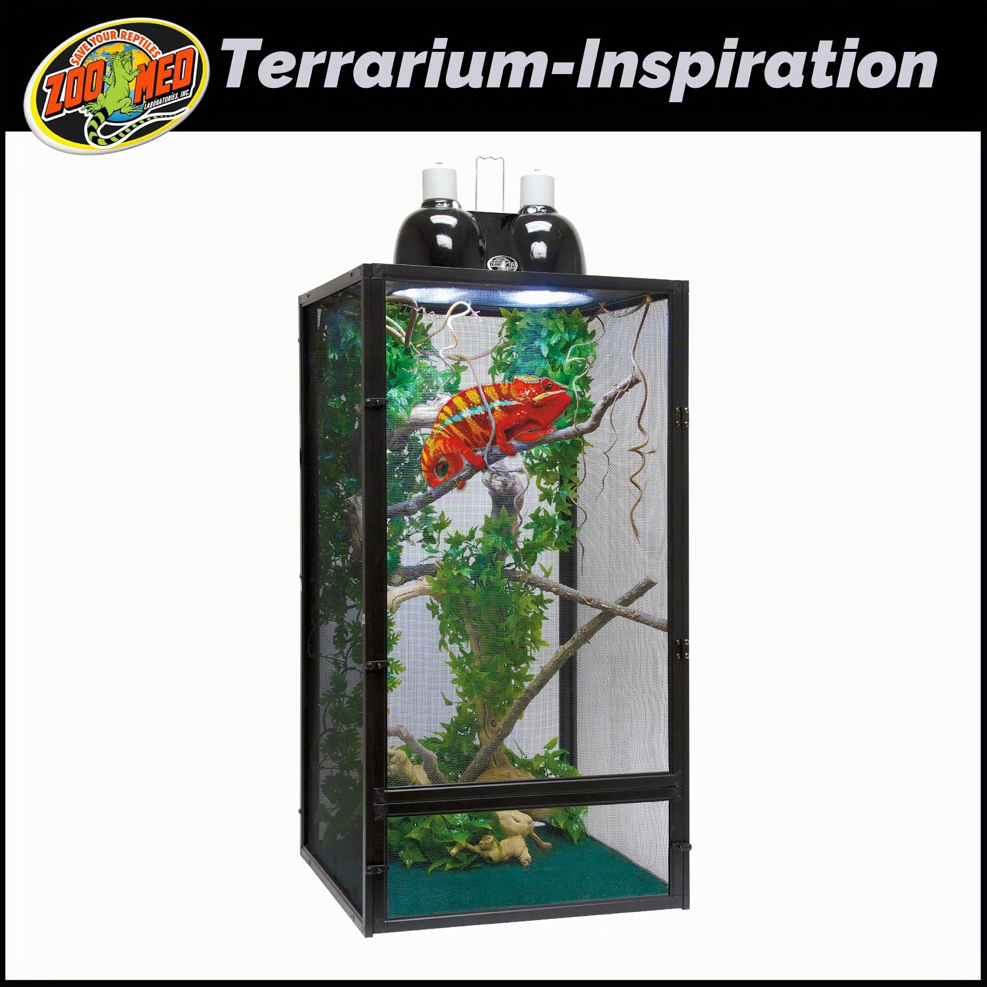 Zoo Med NT-11CKE Reptibreeze Chameleon Kit - voll ausgestattetes Starter-Terrarium-Set