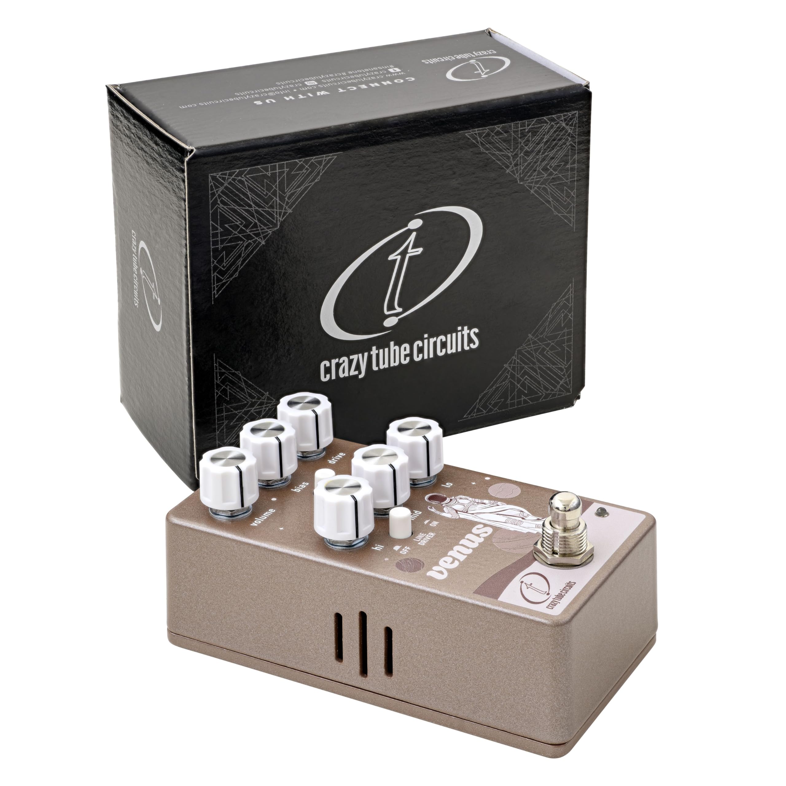 Amazon.com: Crazy Tube Circuits Venus Overdrive Effects Pedal
