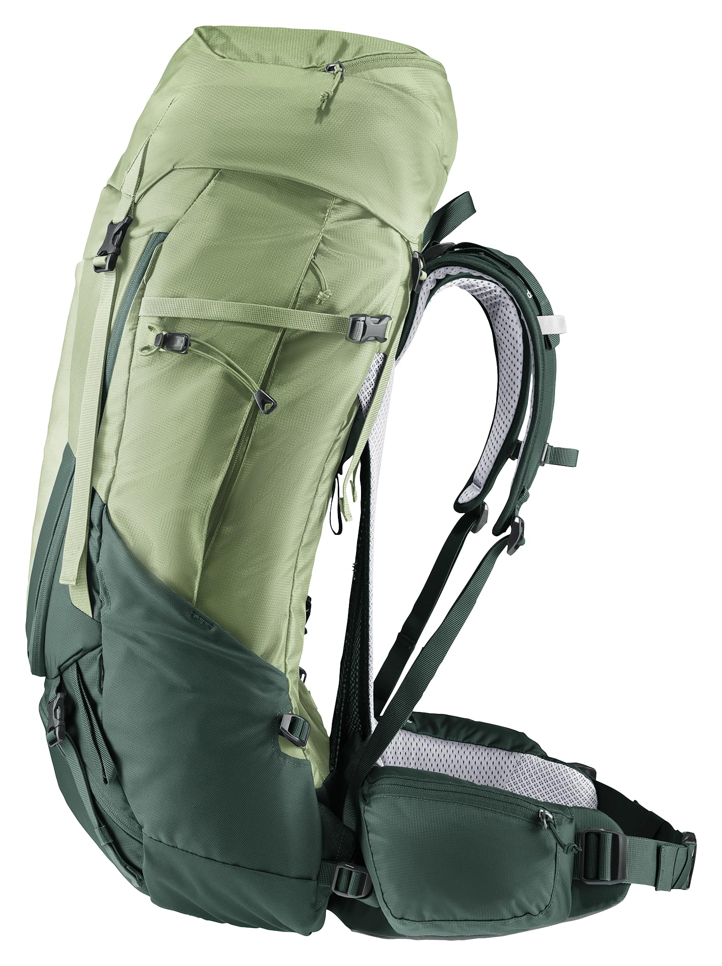 deuter Futura Air Trek 55 + 10 SL damski plecak trekkingowy, Grove-ivy, 55+10 L, Minimalistyczny