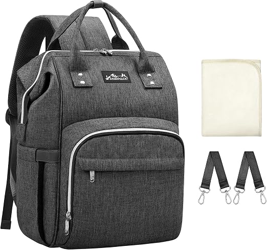 Viedouce Sac à Langer Multifonction Grande Capacité en Tissu Oxford Imperméable