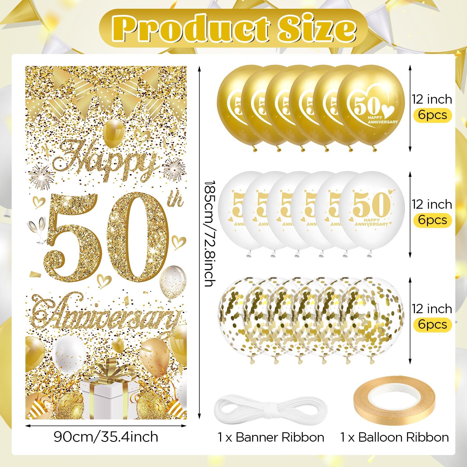 50th Anniversary Party Decorations - Image 2