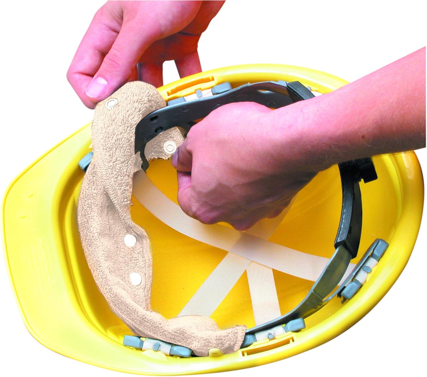 OccuNomix Terry Topper Snap-On Hat Sweatband