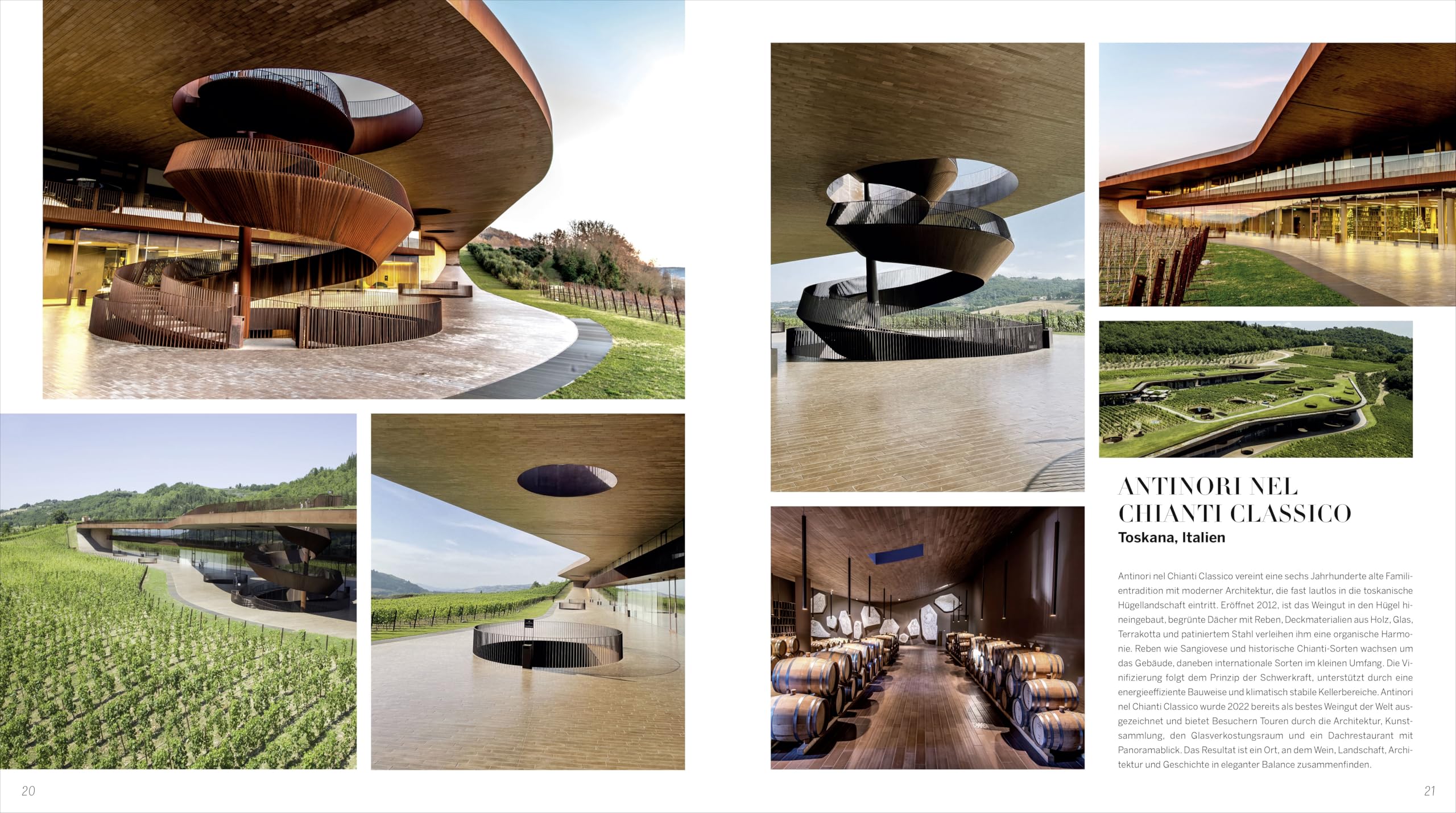99 WUNDERBARE WEINGÜTER: Ein Bildband über die schönsten Weingüter der Welt und ihre Weine. Architektur, Landschaft und Weinkultur in einem exklusiven Weinbuch für Weinliebhaber.