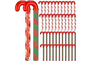 60-Piece Candy Cane Tubes: Unveil the Magic of Christmas Treats