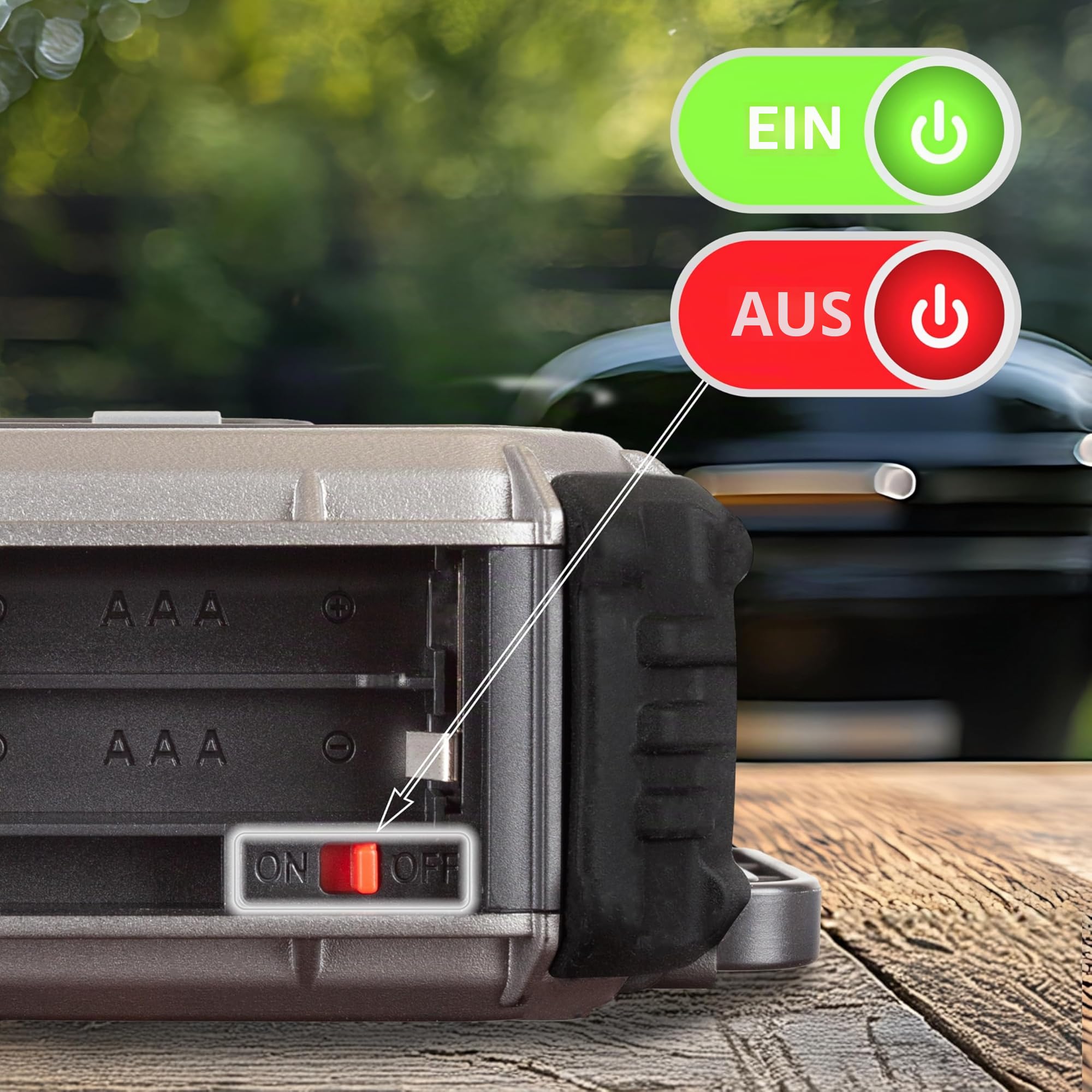 Duronic SDAB1 Kurbelradio, Tragbares Solar Notfall DAB FM Radio mit LED Licht und Kurbel, Batteriebetrieb und 2000mAh Powerbank, Bluetooth Speaker