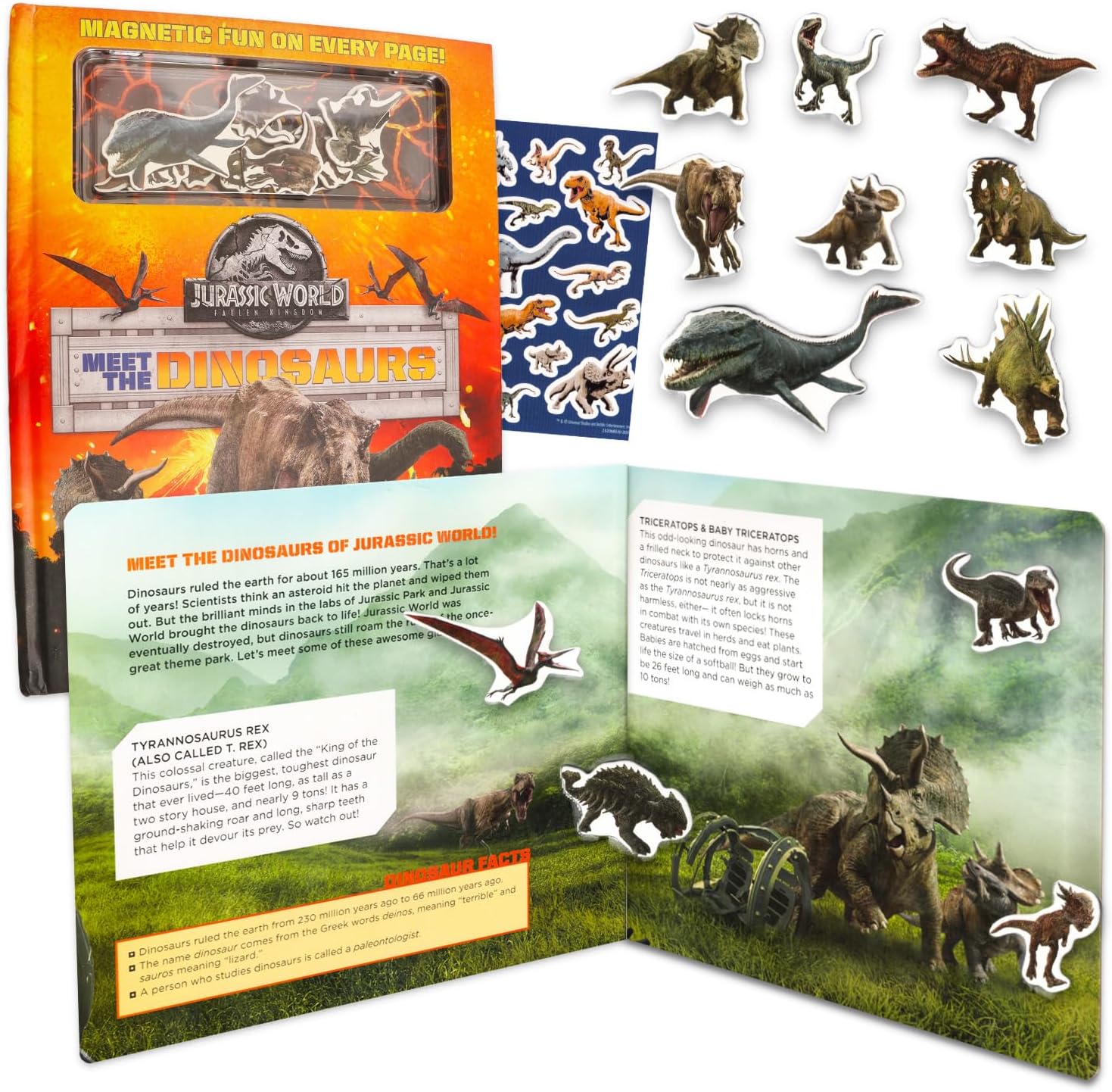 Jurassic World Interactive Reference Book Set Botswana Ubuy