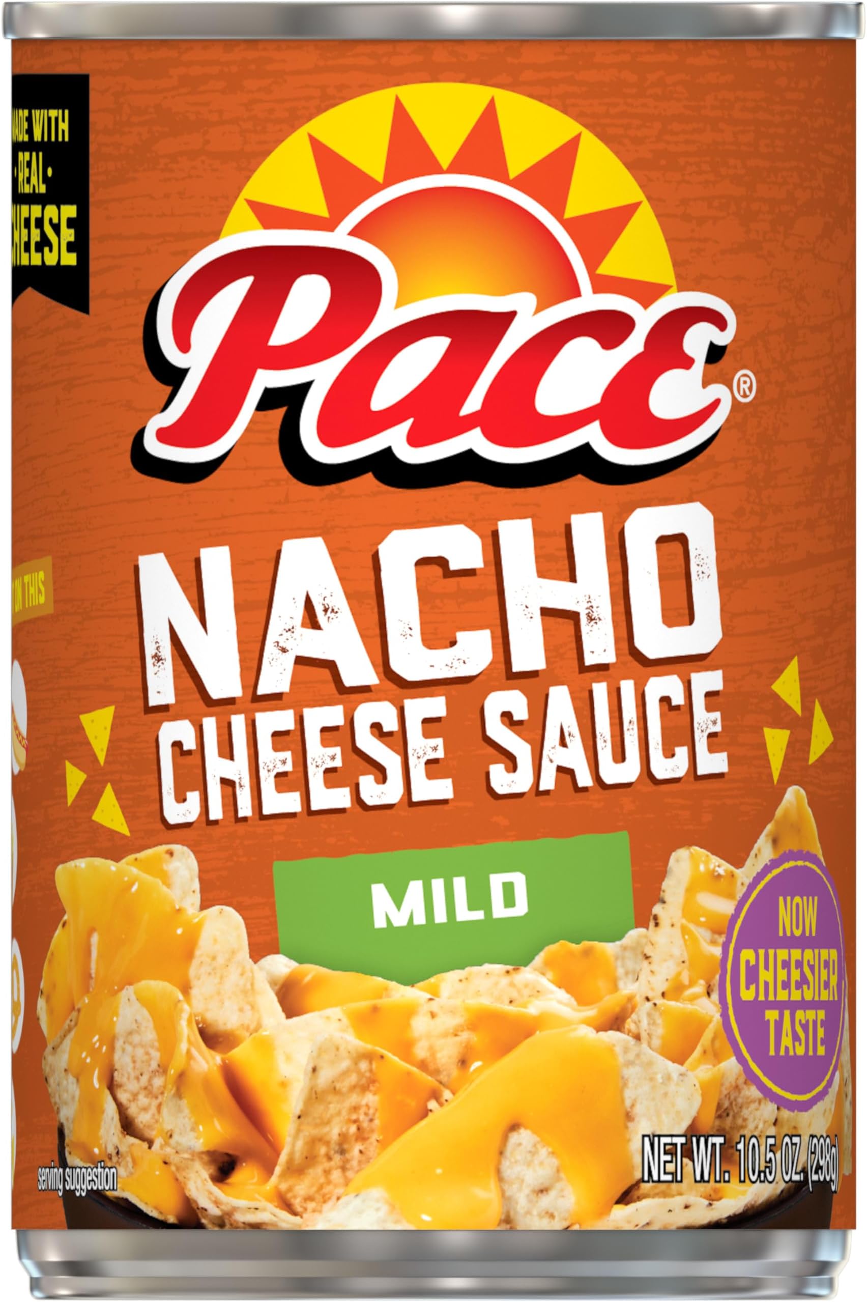 Pace Mild Nacho Cheese Sauce, 10.5 oz Can