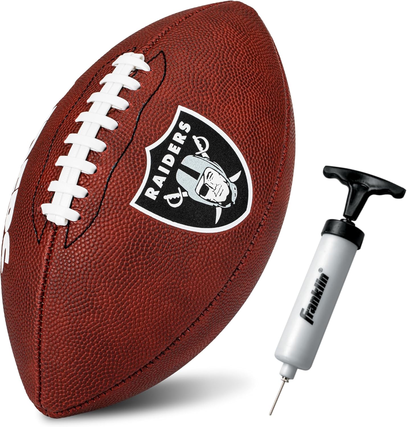 Franklin Sports NFL Football - Youth Junior Size Football for Kids - Official NFL Team Logo + Colors - Fan Shop Ball