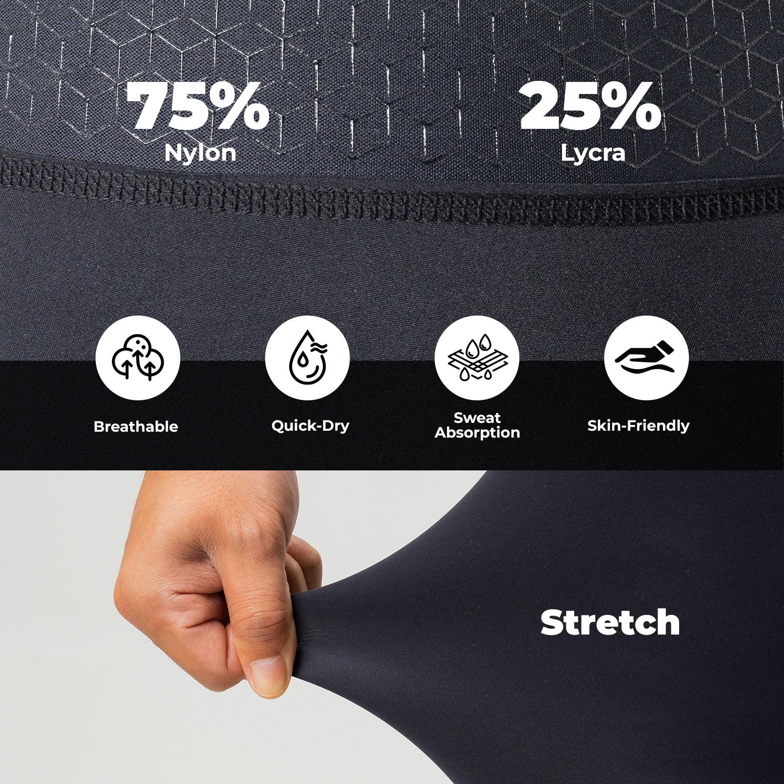 ROCKBROS Pantaloncini Ciclismo Uomo Estivo con Fodello 3D, Pantaloncini Asciugatura Rapida, Traspirante e Antiscivolo, Abbigliamento One-Piece Senza Cuciture per Bici Bicicletta MTB, Nero