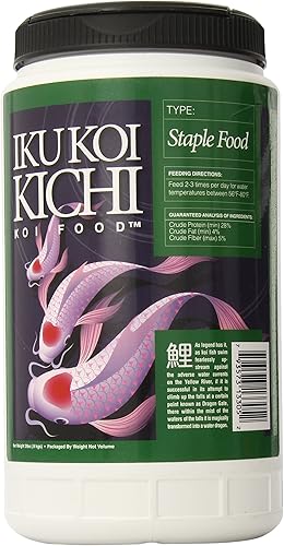 Comida de pescado Koi grapa, 2 libras