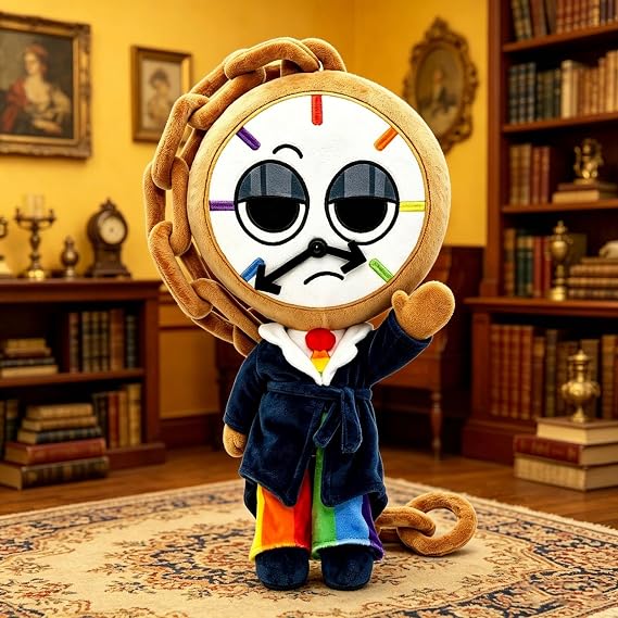 Dandy's World Plush, 10.6 inch Squirm from Dandys World Plushies Toys, Soft Stuffed Figure Doll for Fans, Stuffed Horror Game Figure Toy for Kids Boys Girls and Adult (Dyle)
