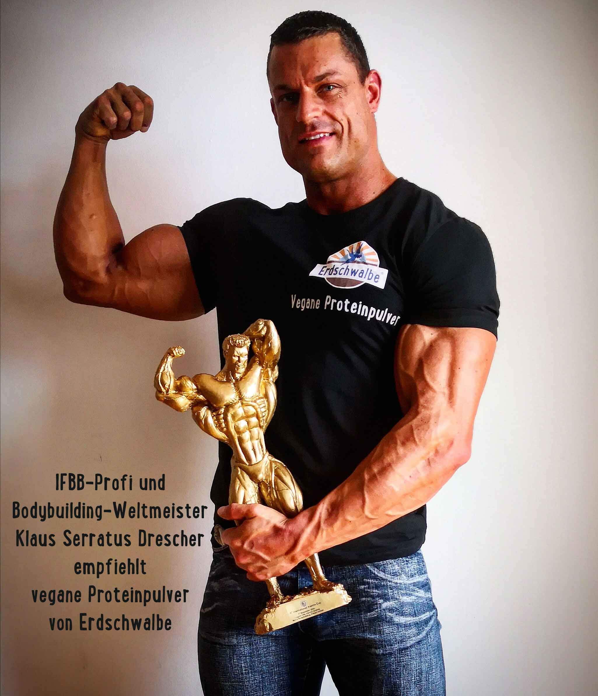 Erdschwalbe Bio Sojaprotein - GMO-frei - Veganes Eiweißpulver - 1 Kg