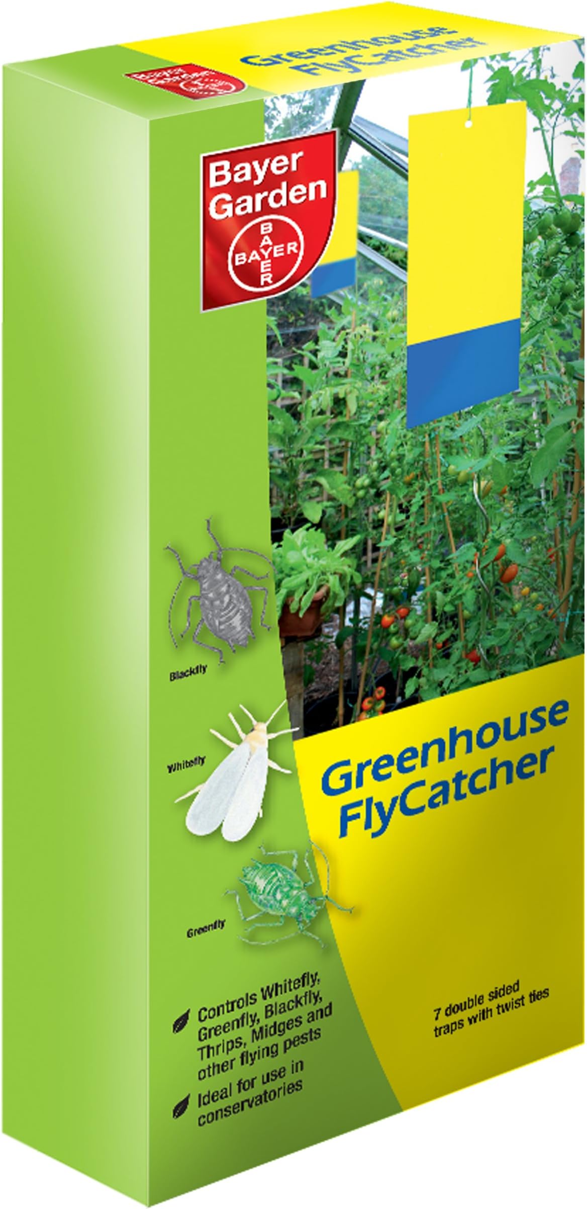 Bayer Garden Greenhouse Fly Catcher : Amazon.co.uk: Garden
