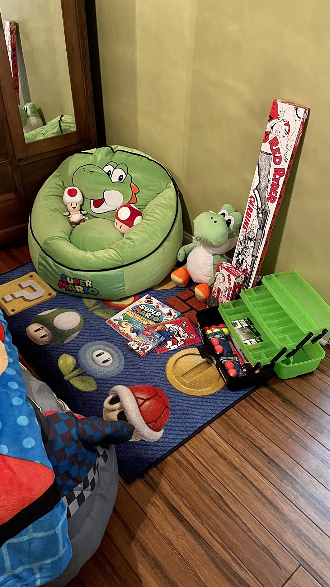 24/mo Finance Idea Nuova Nintendo Super Mario Yoshi Micromink Bean